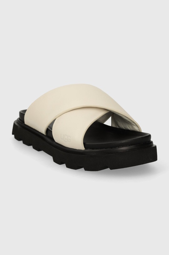 UGG slapi de piele Capitelle Crossband 1152672.JSM bej SS24