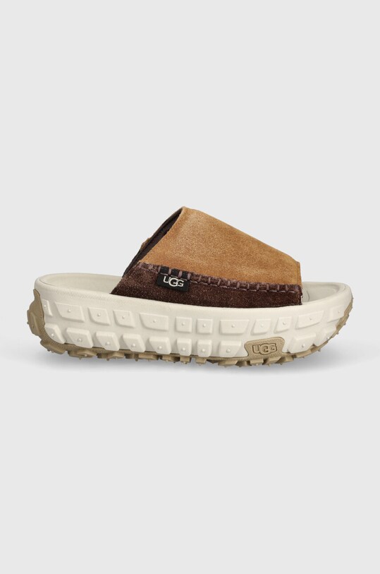 Natikače od brušene kože UGG Venture Daze Slide 1152680.CTC smeđa SS24