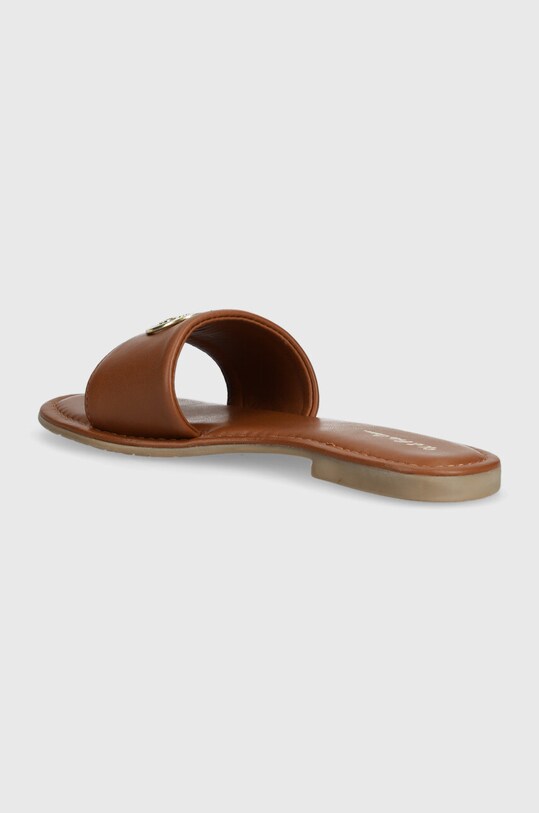 Obuwie U.S. Polo Assn. klapki skórzane LINDA LINDA004W.4L1 brązowy