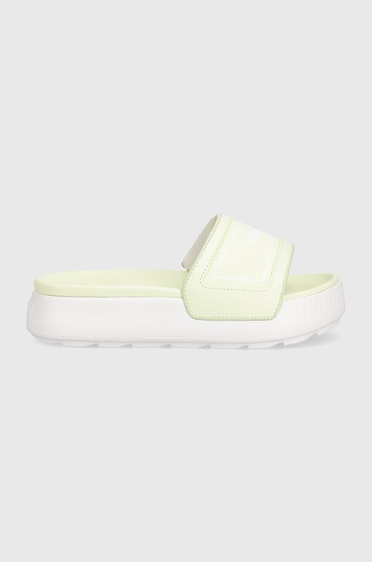 Шлепанцы Puma Karmen Slide 389073 зелёный SS24