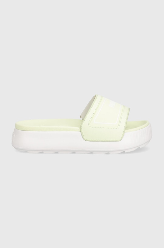 Puma papuci Karmen Slide 389073 verde SS24