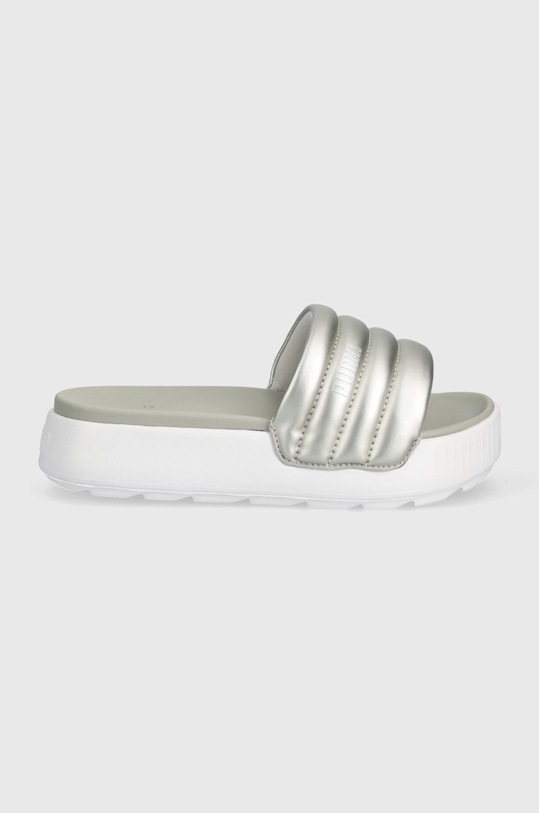 Puma papuci Karmen Slide Puffy 395399 gri SS24