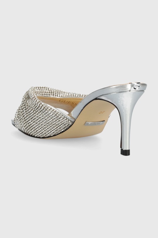 Обувки Чехли Guess HADEY FLJHAD.LEM03.SILVE сребърен