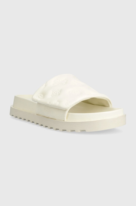 Шльопанці Guess FABIO FLJFAB.FAL19.IVORY бежевий SS24