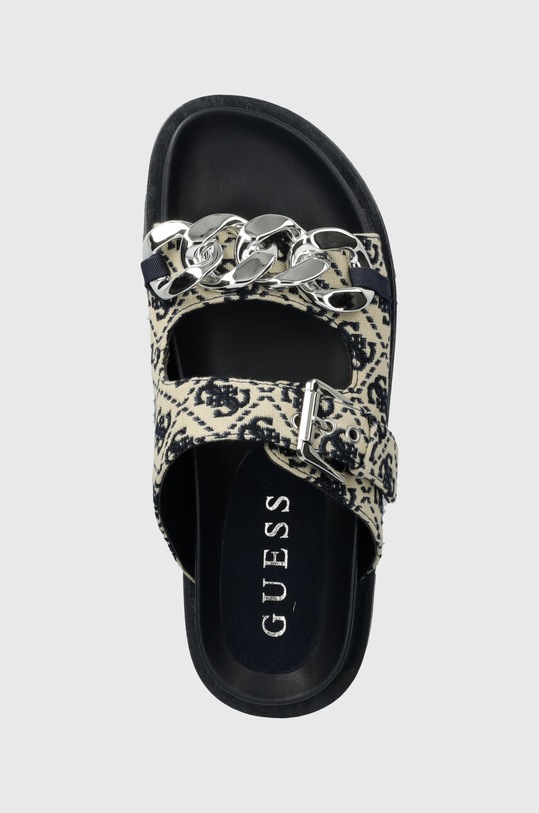 Guess klapki FATEMA3 granatowy FLJFAT.FAL03.BLUE