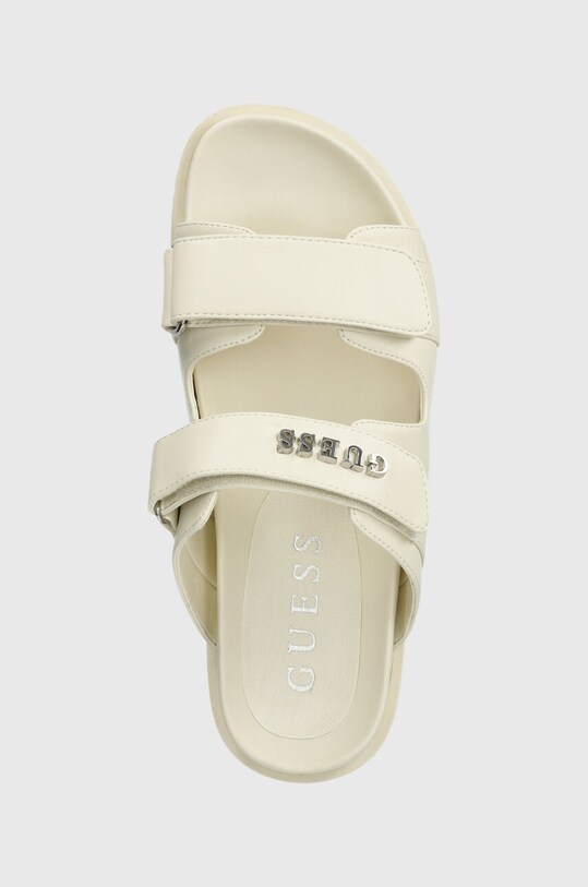 Guess papucs FABULON bézs FLJFBU.ELE19.IVORY