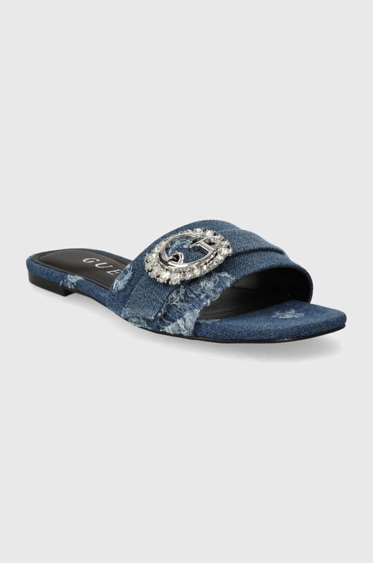 Šľapky Guess JOLLY FLJLLY.DEN19.BLUE modrá SS24