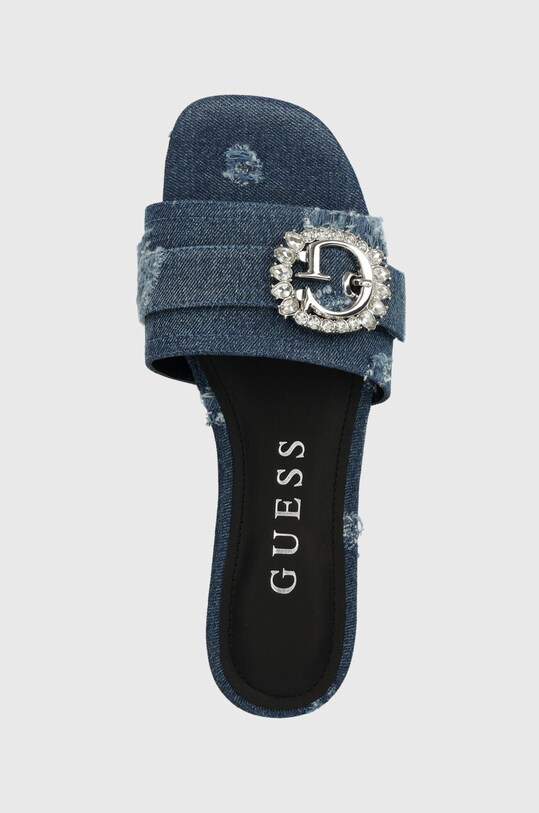 Šľapky Guess JOLLY modrá FLJLLY.DEN19.BLUE