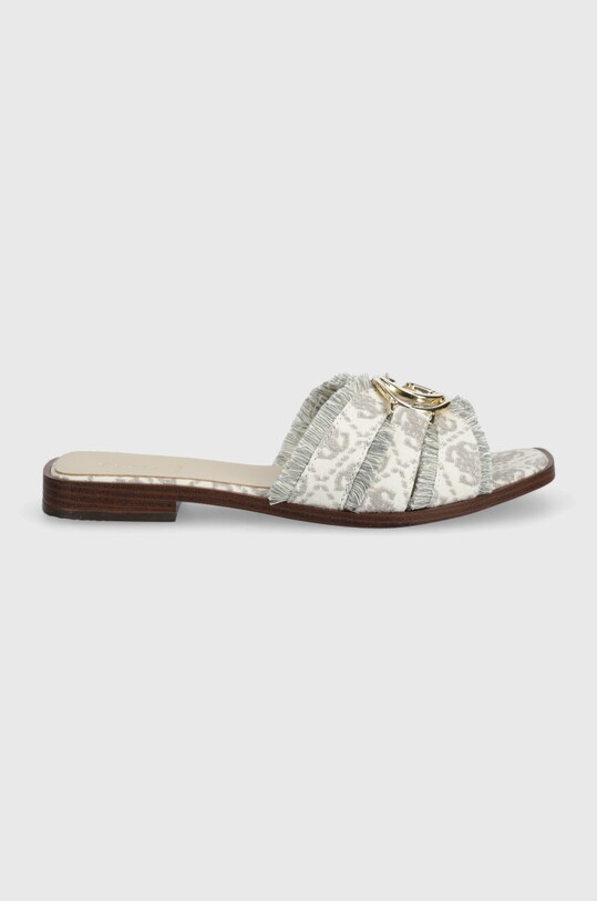 Παντόφλες Guess SYMO FLJSYM.FAL03.GREY γκρί SS24