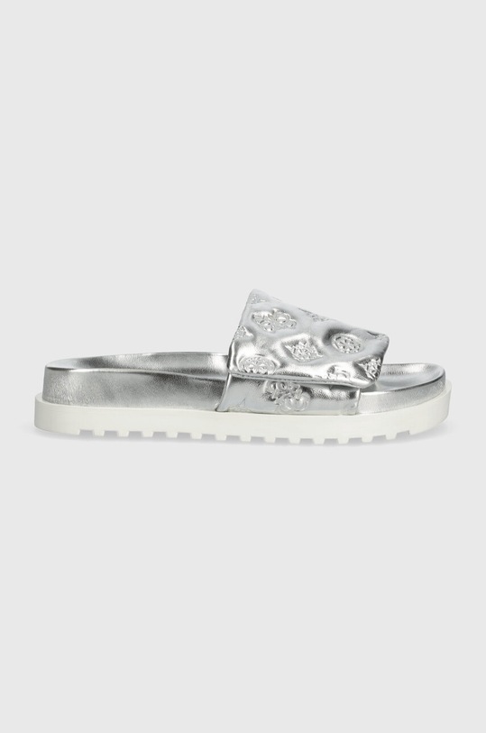 Obuwie Guess klapki FABIO FLJFAB.FAL19.SILVE srebrny