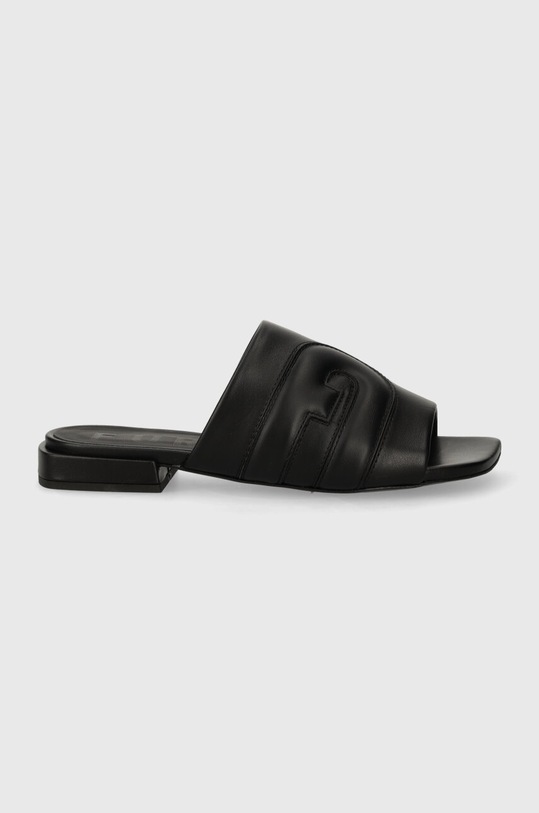 Furla bőr papucs PIC NIC YH83FPN.BX2895.O6000 fekete SS24