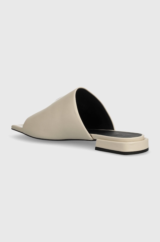 Obuwie Furla klapki skórzane PIC NIC YH83FPN.BX2895.0378S beżowy