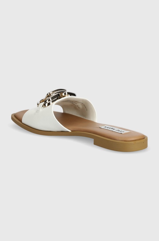 Încălțăminte Steve Madden slapi de piele Gene SM11002480.107 alb