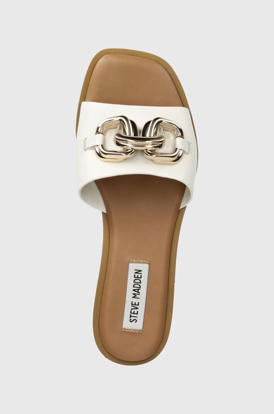 Steve Madden slapi de piele Gene alb SM11002480.107
