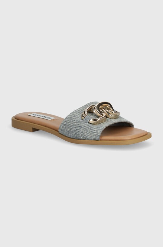 Šľapky Steve Madden Gene textilný modrá SM11002480.DEN