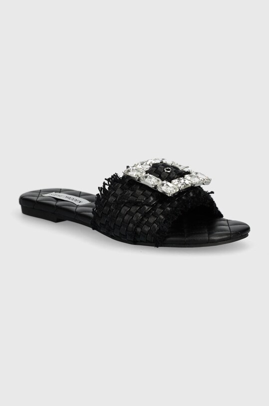 Šľapky Steve Madden Getaway textilný čierna SM11003013.001