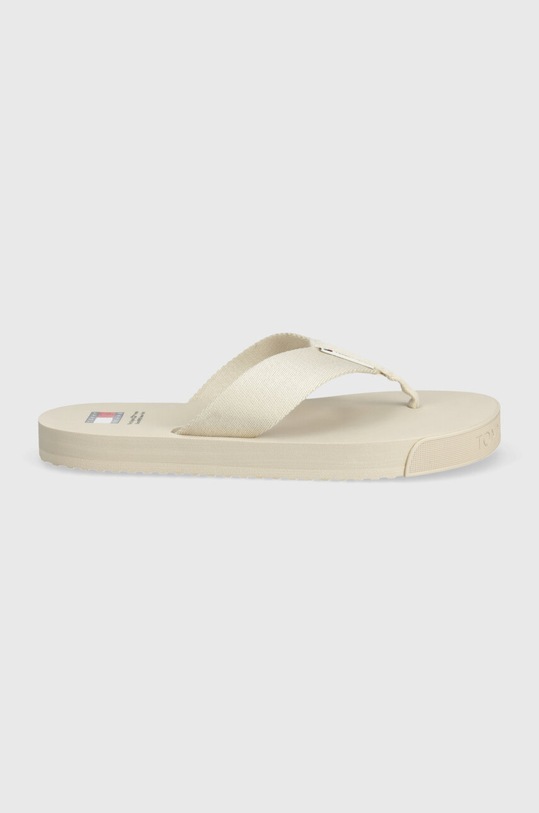 Σαγιονάρες Tommy Jeans TJW SOPHISTICATED FLIP-FLOP EN0EN02452 μπεζ SS24