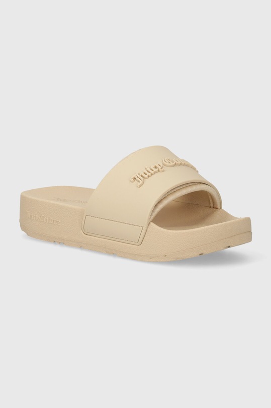 Παντόφλες Juicy Couture BREANNA ίσια πλατφόρμα μπεζ JCFYL128006
