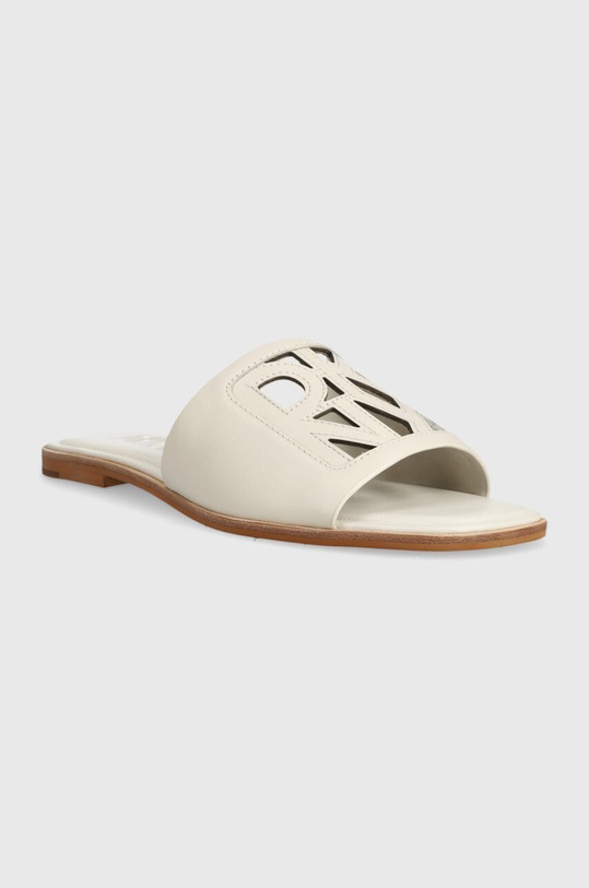 Взуття Шкіряні шльопанці Dkny JALILA K1412783.MIK бежевий