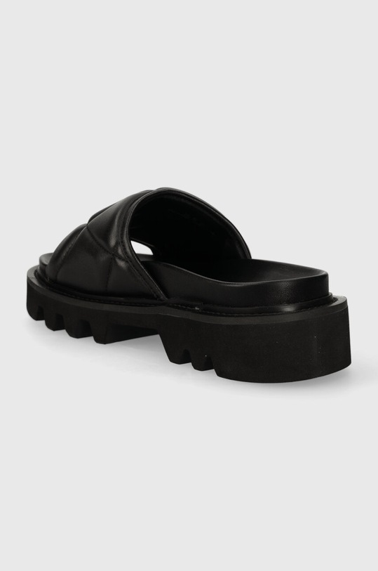 Obuwie Dkny klapki skórzane ROLENE K1424563.BLK czarny