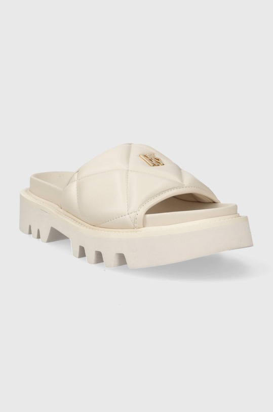 Boty Kožené pantofle Dkny ROLENE K1424563.MIK béžová