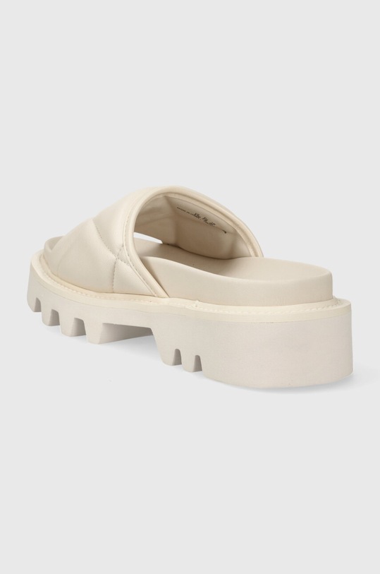 Kožené pantofle Dkny ROLENE béžová K1424563.MIK