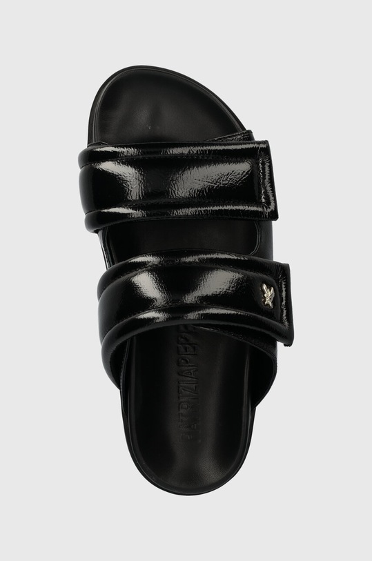 Patrizia Pepe bőr papucs fekete 8X0001.L057.K103