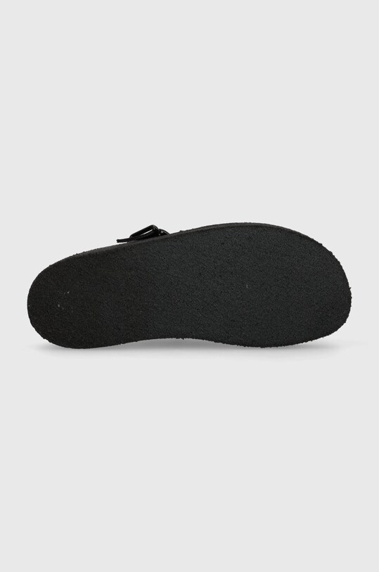Clarks Originals suede sliders Trek Wedge Mule 26175869 black