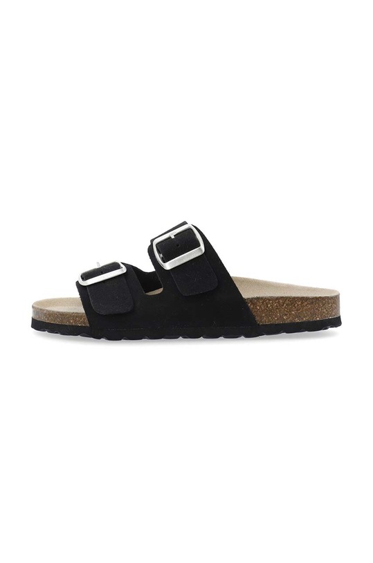 Bianco papuci din piele BIAOLIVIA piele întoarsă negru 11200379