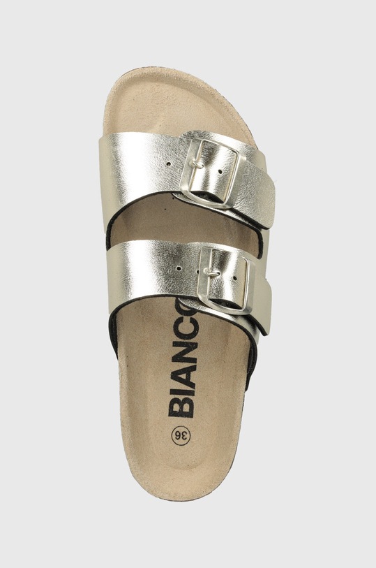 Bianco slapi de piele BIAOLIVIA argintiu 11200381