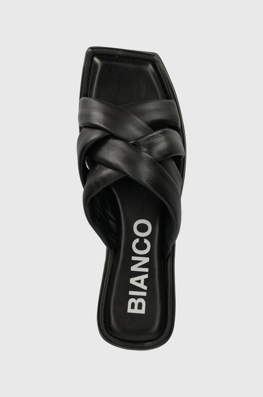 Bianco klapki skórzane BIALILLIE czarny 11201074