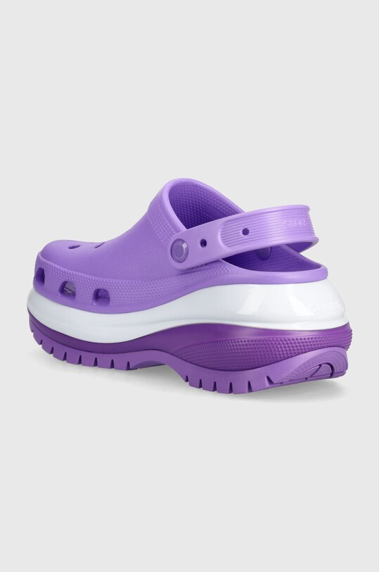Obuwie Crocs klapki Mega Crush Clog 207988.5AJ fioletowy
