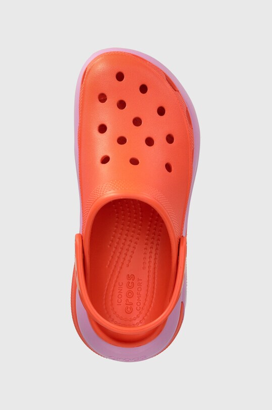 Crocs klapki Mega Crush Clog pomarańczowy 207988.84J