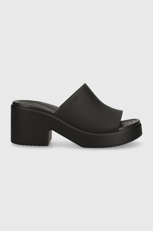 Παντόφλες Crocs Brooklyn Slide Heel 209408.060 μαύρο SS24
