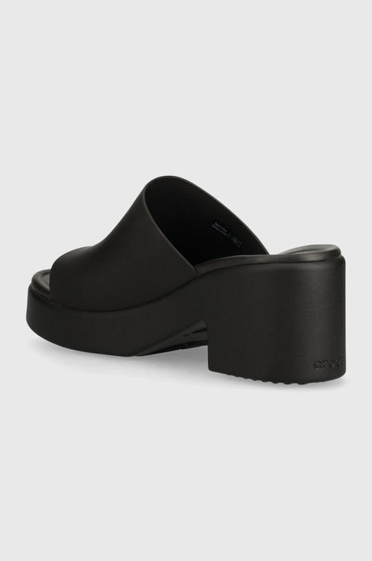 Obuv Šľapky Crocs Brooklyn Slide Heel 209408.060 čierna
