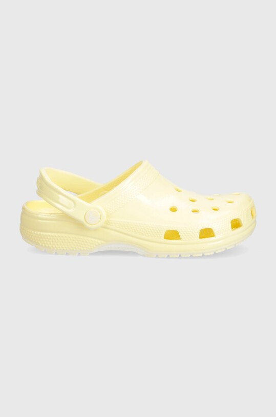 Crocs klapki Classic High Shine Clog 209609.76O żółty SS24