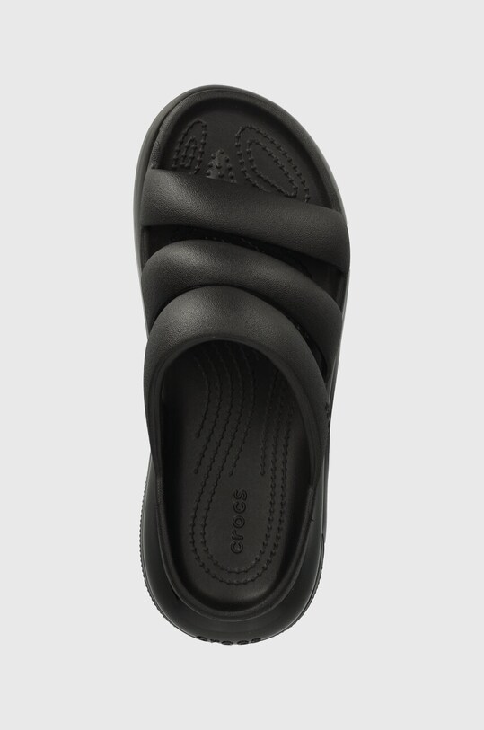 Παντόφλες Crocs Mega Crush Triple Strap μαύρο 209842.001