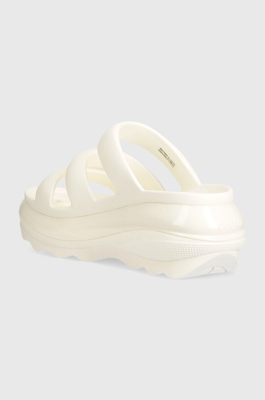 Încălțăminte Crocs papuci Mega Crush Triple Strap 209842.0WV alb