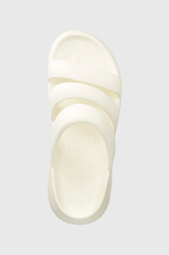 Crocs papuci Mega Crush Triple Strap alb 209842.0WV