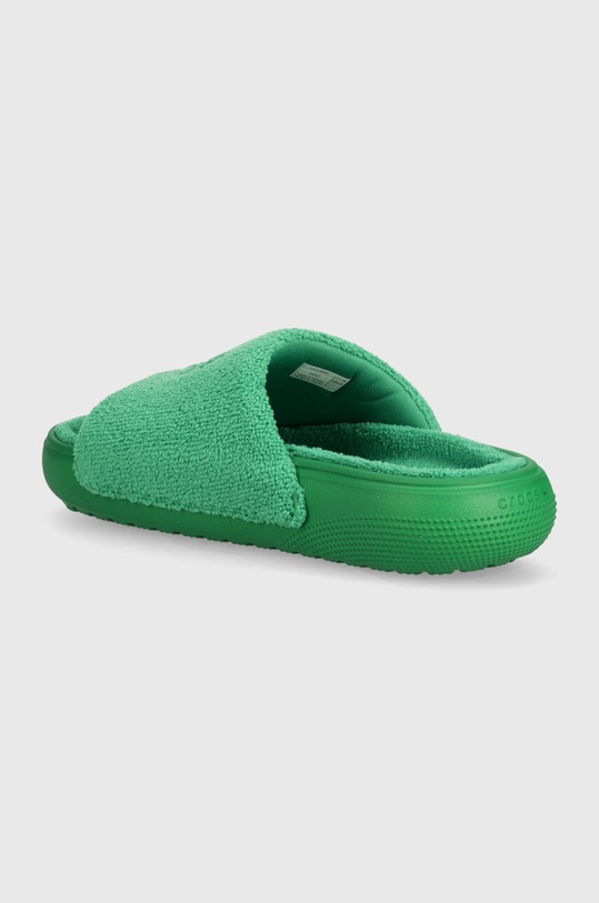 Obuwie Crocs klapki Classic Towel Slide 209962.3WH zielony