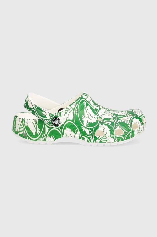 Crocs klapki Classic Duke Print Clog 210003.3WH zielony SS24