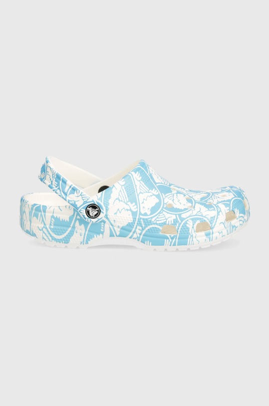 Crocs papuci Classic Duke Print Clog 210003.4OX albastru SS24