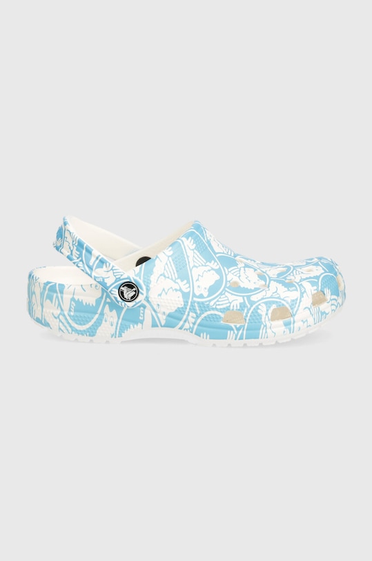 Crocs papuci Classic Duke Print Clog 210003.4OX albastru SS24