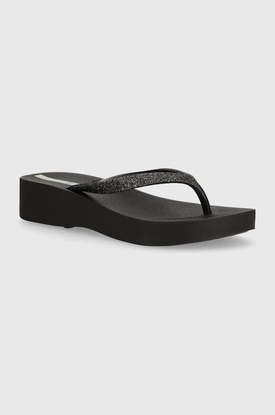 Σαγιονάρες Ipanema MESH CHIC PL ίσια πλατφόρμα μαύρο 83386.AJ496