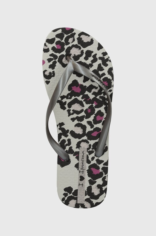 Ipanema flip-flop ANIMALE PRIN ezüst 83468.AP108