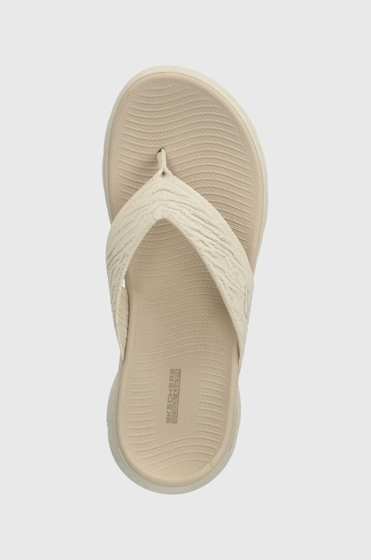 Skechers infradito GO WALK FLEX beige 141404