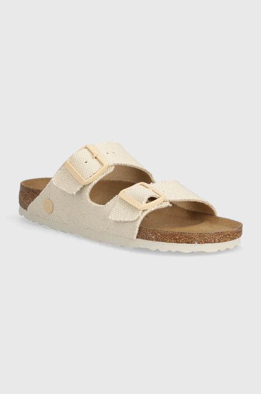Birkenstock klapki Arizona tekstylny beżowy 1026677