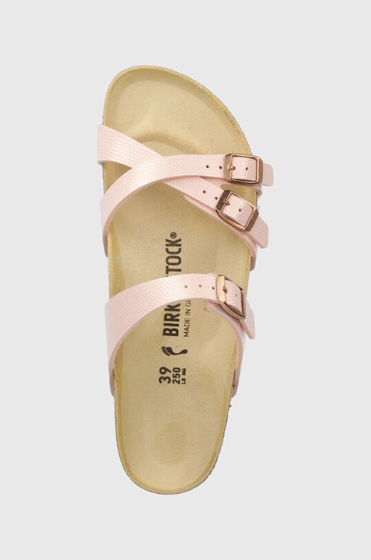 Birkenstock ciabatte slide Franca rosa 1026419