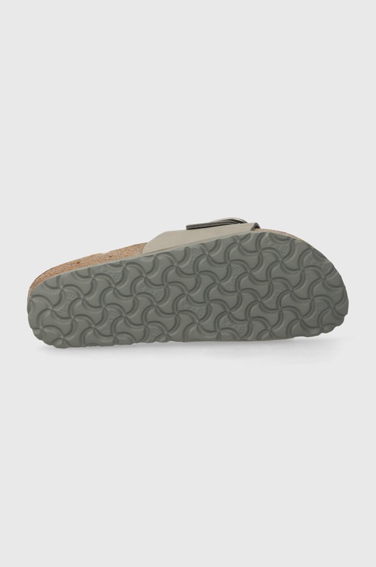 Шльопанці з нубуку Birkenstock Madrid Big Buckle 1022176 сірий