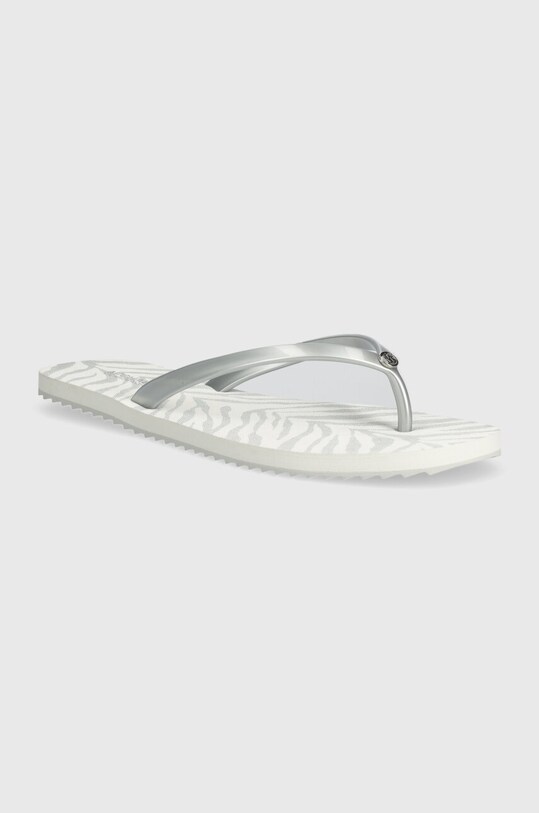MICHAEL Michael Kors slapi Jinx Flip Flop sintetic argintiu 40S4JIFA2Q.040